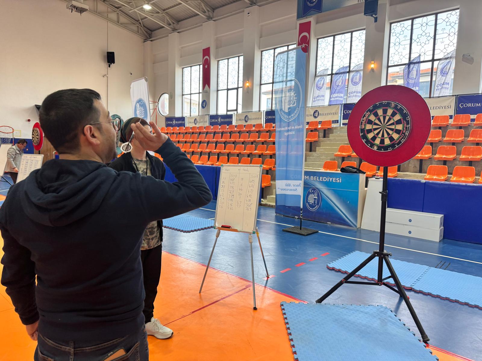 ÇORUM BELEDİYESİ PERSONEL SPOR OYUNLARI DÜZENLENDİ